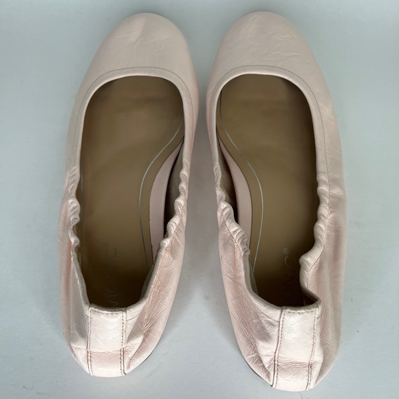 Vionic Alexa Ballet Flats Baby Pink Leather Women Size 41.5 US 9.5 Slip On - Picture 6 of 16